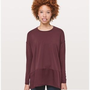 NWT lululemon Ease of Mind Long Sleeve